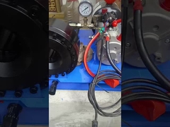 Máquina de friso hidráulica 6-51mm da tubulação de mangueira da movimentação trançada manual da bateria do frisador da mangueira