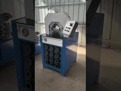 polegada inteligente hidráulica CBK-120 do sistema de controlo 3 da tubulação 4kw da máquina de pressão da mangueira do PLC 5.5kw