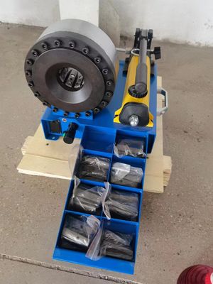 A máquina China 1/4 -2 de Finn Power Manual Hose Crimping avança o frisador hidráulico da mangueira da C.A.