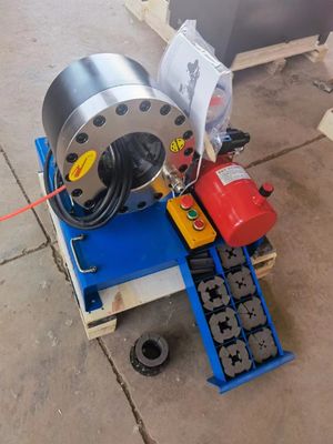 Bom preço. máquina de friso da mangueira hidráulica 6mm portátil de alta pressão do frisador da mangueira de 51cz 12V on-line