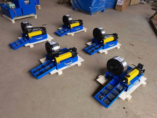 Bom preço. 2 máquina cabendo hidráulica manual 10pcs/H FY-51CSD da imprensa do frisador 600t da mangueira da C.A. da polegada on-line