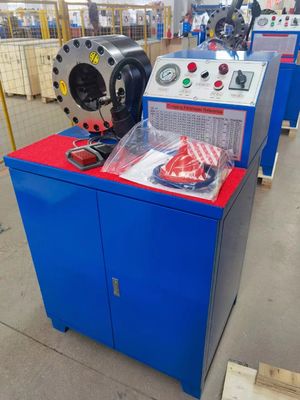 Bom preço. máquina estampando FY-51BY da tubulação hidráulica elétrica do frisador 2.5l 5l da mangueira 3kw on-line
