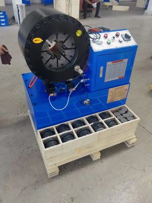6 polegadas - o CE apropriado hidráulico alto da imprensa do frisador 4-150mm da mangueira da pressão certificou FY-150