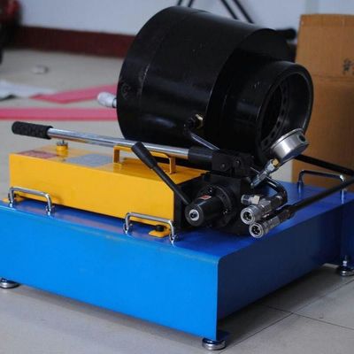 Máquina de friso 10 da mangueira manual azul industrial da cor - velocidade 20s/Pcs