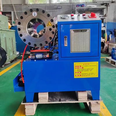 DX68 Máquina de Crimping de mangueira 10 conjuntos de matriz de precisão com abertura máxima de 114 mm Design compacto