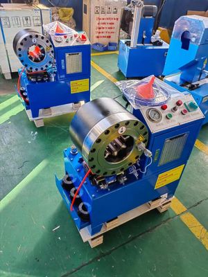 245Kg DX68 Máquina de Crimping de mangueira com abertura máxima 114mm e volume de saída de bomba 2,5L