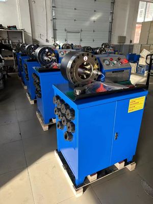 Máquina de enrolar mangueira de borracha de alta eficiência 600T Força de enrolar 220v/240v/380v/415v