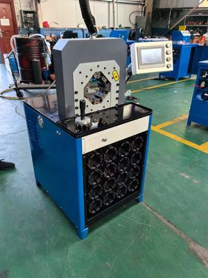 Crimper de mangueira de corrente elétrica de 2 polegadas e projeto