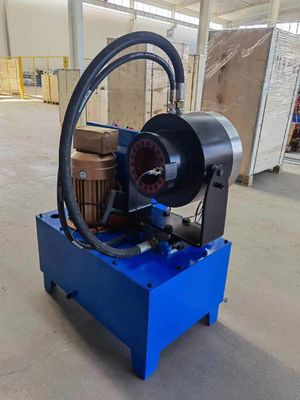 Má condição do ambiente Usado 1-90mm Distância de enrolamento Máquina de enrolamento de tubos de aço hidráulico com tamanho é 950 * 750 * 1050 mm