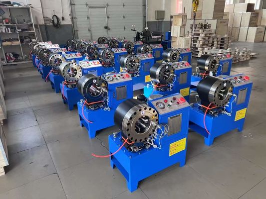 Versátil DX68 Máquina de Crimping de mangueira com 10 conjuntos de dies alcançar perfeito ajuste CE certificação e tamanho é 730 * 480 * 740