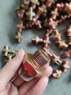 Elevador de forquilhas de aço carbono Reutilizável Adaptador de fio personalizado Acessórios de mangueira hidráulica Acessórios de ferro de mangueira hidráulica