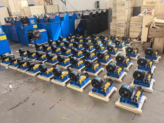 Novo Modelo 6-25mm Sem E 1 Pulgada Máquina de Crimping de mangueira manual para Crimping rápido & apoio e serviços