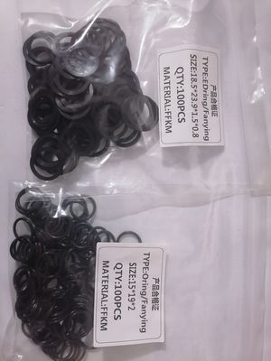 Bom preço. FFKM DIN 3869 ED-RING 21 Anel O de borracha moldada padrão diferente para vedação de campos de petróleo e gás Resistência à pressão ≤ 5000 psi on-line