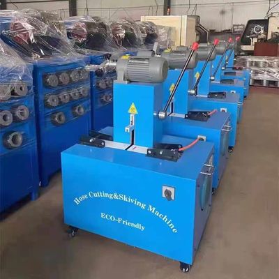 Máquina elétrica de corte de mangueira de 2 polegadas 6-51mm 1/4 a 2 polegadas com lâmina de borracha