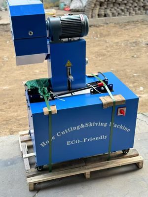 Máquina de corte de mangueira de grau industrial para eletricidade pesada 2 polegadas 6-51mm 1/4 a 2 polegadas Máquina de corte de mangueira e esquiva com lâmina