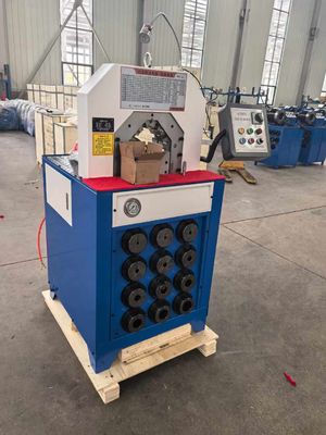 3 polegadas 6-76mm botão sistema de controle com mudança rápida moldes ferramentas máquina de corte de mangueira