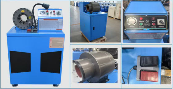 Bom preço. 10 Dies 500 peças por hora Máquina portátil de cortar mangueira on-line