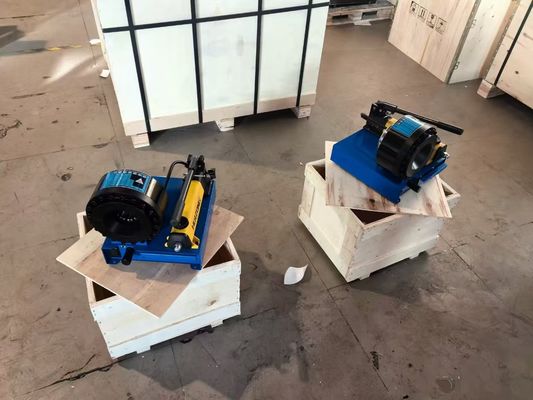 1 polegada eficiente e fácil de usar 6 a 25 mm Máquina de enxaguamento manual de mangueira / Enxaguamento de mangueira ± 0,01 mm de precisão com 7 dies