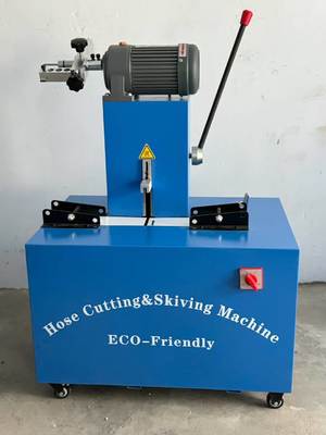 Bom preço. Máquina Elétrica de Corte e Chanfragem de Mangueira de Borracha de 2 Polegadas 128kg 380V/220V on-line