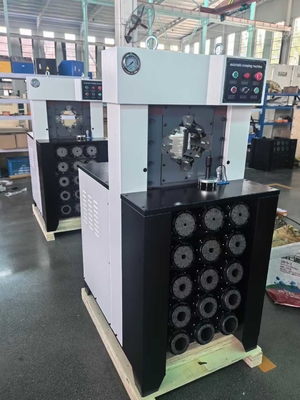 Bom preço. Máquina de trituração de mangueira hidráulica de 3 polegadas com 15 dies 6-76mm on-line