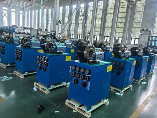 Bom preço. Máquina de Crimpagem Hidráulica para Mangueiras de Borracha 600T 6-51mm 220V-415V on-line