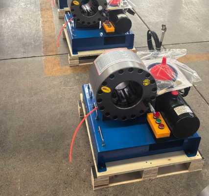 Bom preço. 12V/24V Automatic Hydraulic Hose Crimping Machine with 600T Force, 0.01mm Accuracy, and 30MPa Pressure on-line