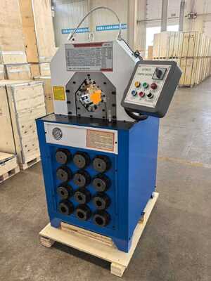 Bom preço. 3 Inch Hydraulic Hose Crimping Machine with 15 Dies Button Control System and Fast Change Moulds on-line