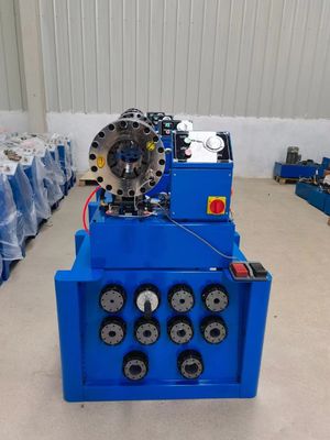 Bom preço. Configuração alta de friso P38 da máquina da mangueira hidráulica numericamente controlada on-line