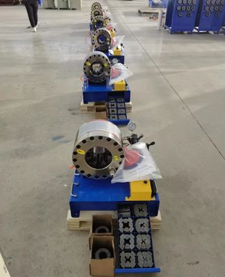 Bom preço. 10 poder grande de friso da máquina 51mm da imprensa do cabo da máquina da mangueira manual dos dados on-line