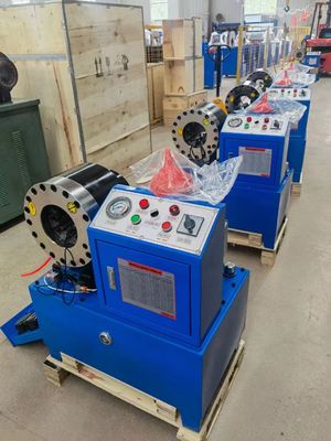 Bom preço. máquina hidráulica de friso da imprensa da mangueira da máquina da mangueira de 220V 50HZ DX68 on-line