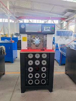 Bom preço. 2 polegadas máquina de friso CBK-120 resistente hidráulico da mangueira da C.A. do carro de 3 polegadas para a mangueira de Industrail on-line
