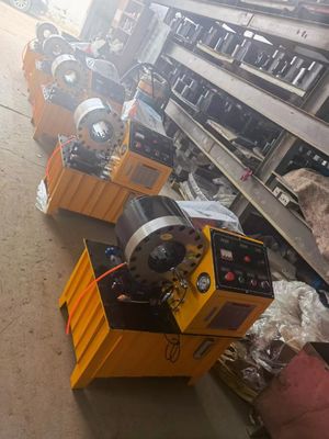 Bom preço. frisador de alta pressão 380V DX68 da mangueira 31.5Mpa para a pressão do encaixe de tubulação on-line