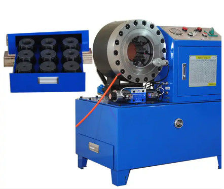Bom preço. Ferramenta de friso de borracha hidráulica de alta pressão da mangueira do frisador 3kw 4kw da mangueira DX68 on-line