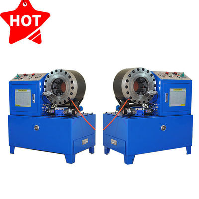 Bom preço. Alta pressão hidráulica de friso do frisador do encaixe de mangueira da máquina 4sp da mangueira DX68 de borracha on-line