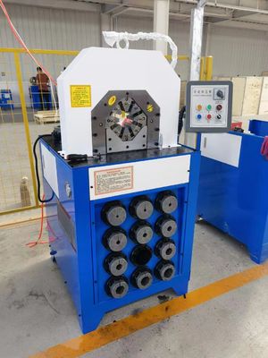 Bom preço. máquina de pressão hidráulica da mangueira 5.5kw controle de friso CBK-120 do botão da imprensa da mangueira hidráulica de 3 polegadas on-line