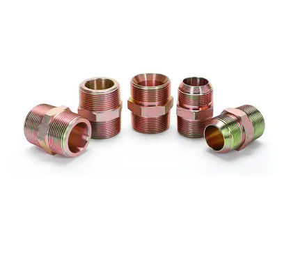 Bom preço. 00400 encaixes de mangueira hidráulicos de aço inoxidável revestem os términos hidráulicos de bronze da mangueira da virola da mangueira on-line