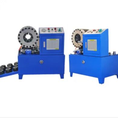 Bom preço. PLC/botão/máquina de friso controlada CNC da mangueira DX68 escala de friso de 6 - de 51mm on-line