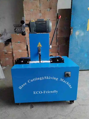Bom preço. Máquina de corte de mangueira de 850*600*1200mm com sistema de controlo de botões Material da lâmina de borracha on-line