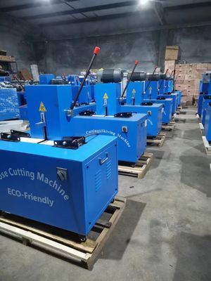 Bom preço. φ350*2,8mm Diâmetro da lâmina de corte Máquina de corte de mangueira Motor de corte RPM 2850 RPM 850*600*1200mm on-line
