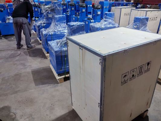 Bom preço. Máquina de corte de mangueira de borracha elétrica com comando avançado e fácil de usar on-line