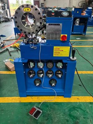 Bom preço. Eficiente e durável portátil hidráulico mangueira Crimper Crimping Range 1/4-1.5 polegadas 6-38mm Elétrico mangueira Crimping Machine on-line