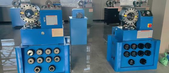 Bom preço. Máquina de trituração de mangueiras de tubos de aço inoxidável P38 Triturador de mangueiras trançado Alta precisão 1,5 e 2 polegadas com rack e ferramentas de molde de mudança rápida on-line