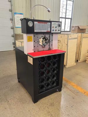 Cor preta Sistema de controle de botões de 3 polegadas Large Range Ac Hidráulica Máquina de Crimping de mangueira Ar condicionado Mangueira de Crimping
