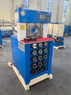 3 polegadas sistema de controle PLC 6 - 76 mm máquina de enxaguamento de mangueira AC para enxaguamento eficiente abertura máxima 158 mm