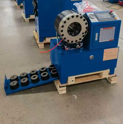 Sistema de controlo PLC 2 polegadas 10 Dies DX68 Máquina de corte de mangueira