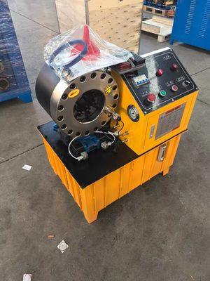 Crimper de mangueira de energia Finn DX68 amarelo 600T Alta precisão com grande potência