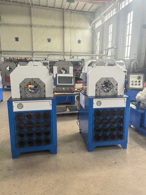 2&3 Inch Button Control Systerm 5.5kw/7.5kw 300 Peças/H Com Mudas Rápidas Ferramentas Máquina de Crimping de Mangueira Hidráulica