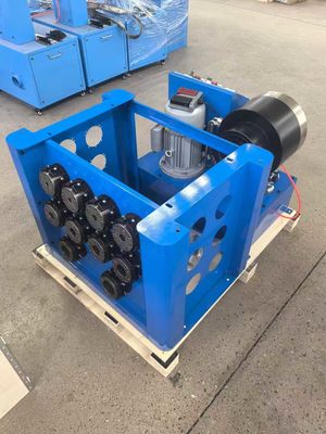 Bom preço. 2 polegadas e 1,5 polegadas cor azul portátil máquina de enxaguamento hidráulico mangueira com rack e ferramentas de mudança rápida molde 6-38mm mangueira swager on-line