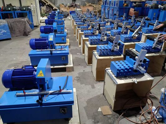 12v carregamento de voltagem trançado automático de borracha cortador de mangueira fácil de operar 1/4 a 2 polegadas tubo máquina de corte de mangueira / cortador de mangueira
