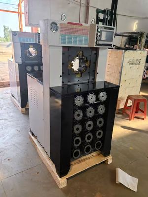 Super espessura 3 polegadas com 15 dies 6-76mm Cor preta Máquina de enxaguamento de mangueira AC com retenção Força de enxaguamento mais rápida 650T